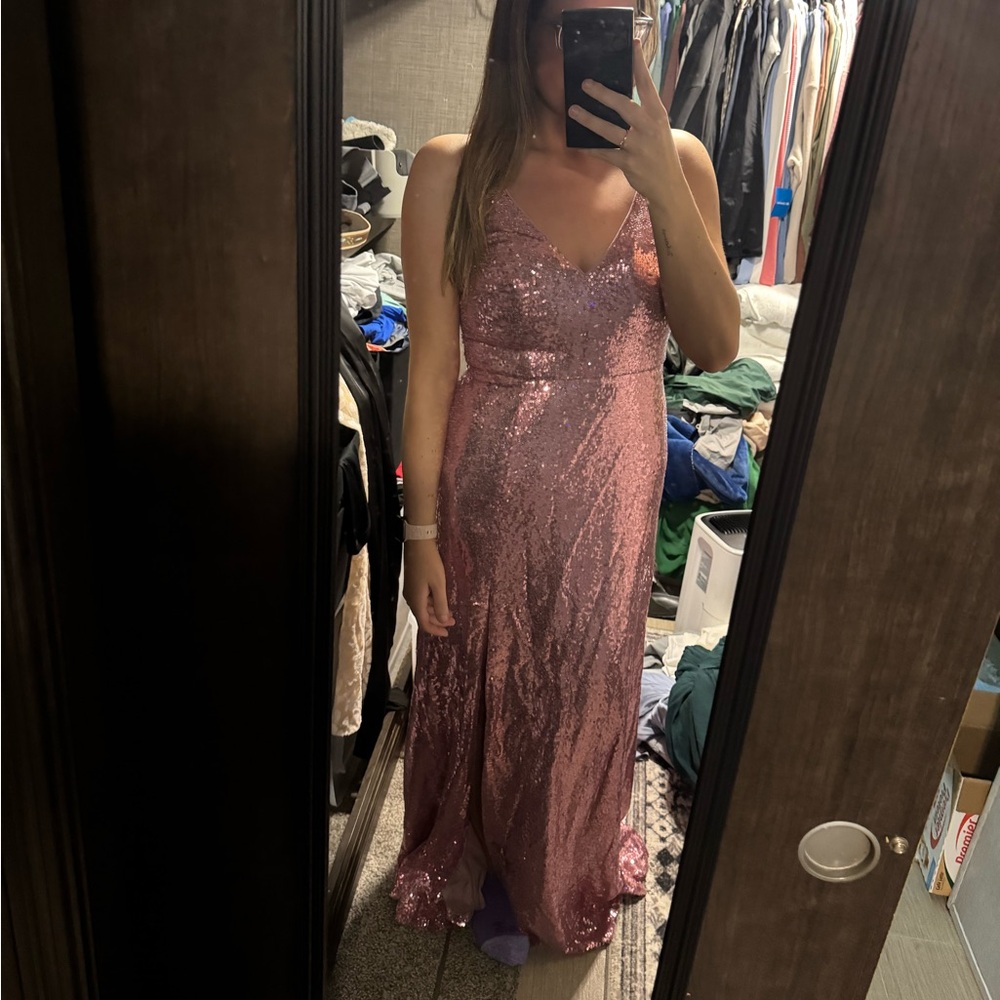 Azazie Stellar Sequin Formal Gown size 12